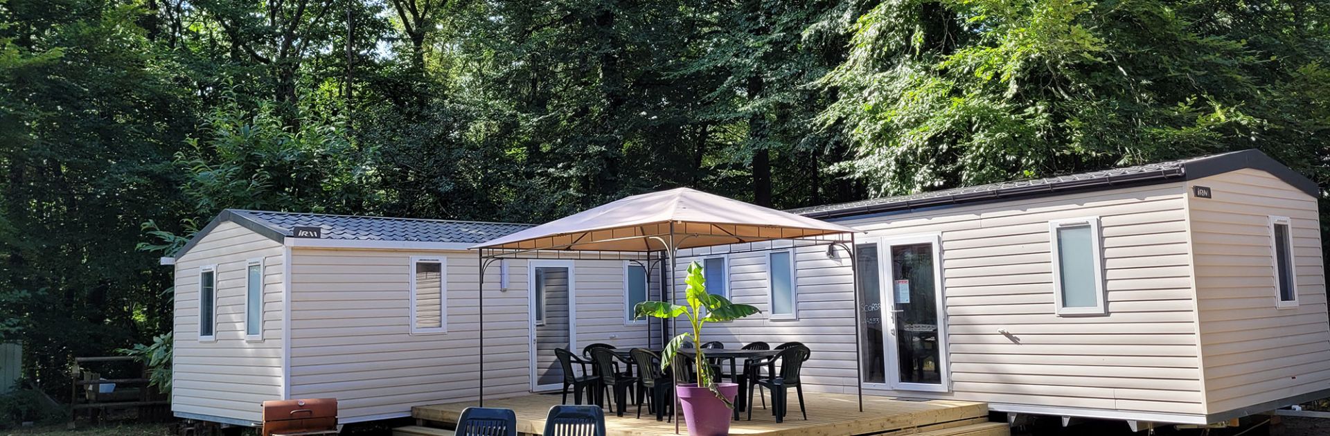 XXL pour famille XXL Mobile home Camping Dordogne